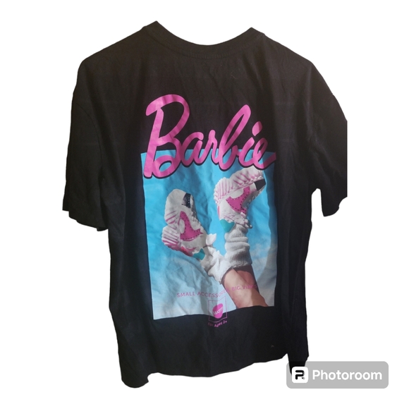 Barbie xxxl womens Black T Shirt - Picture 1 of 3